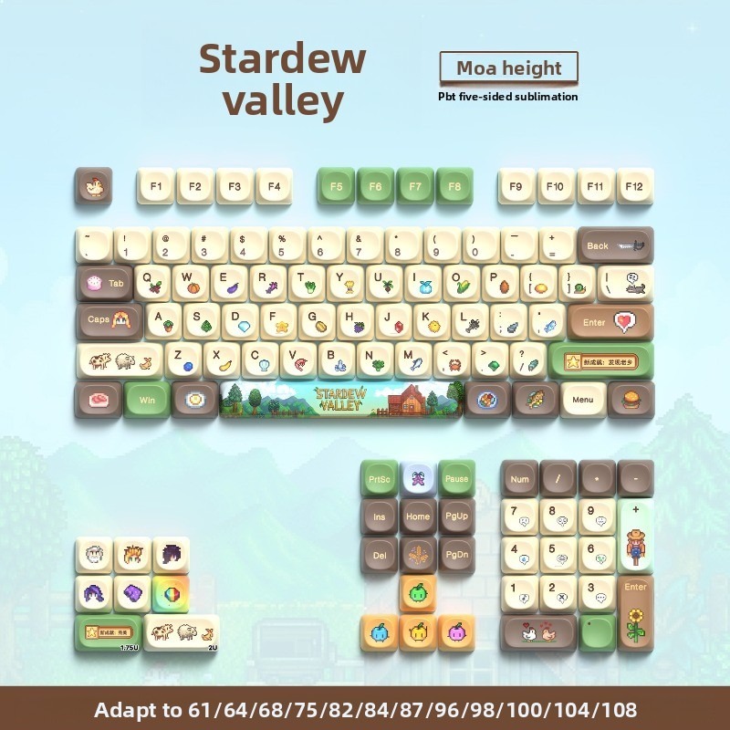 112 pièces, clavier mécanique  - Gaming Accessories Aesthetic avis et prix