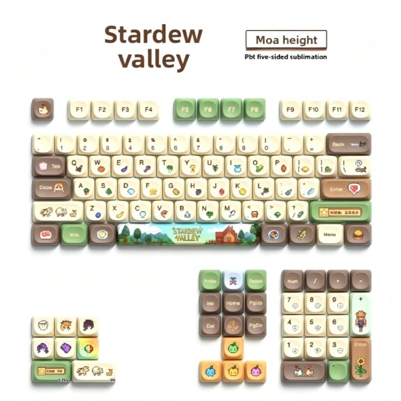 112 pièces, clavier mécanique  - Gaming Accessories Aesthetic avis et prix