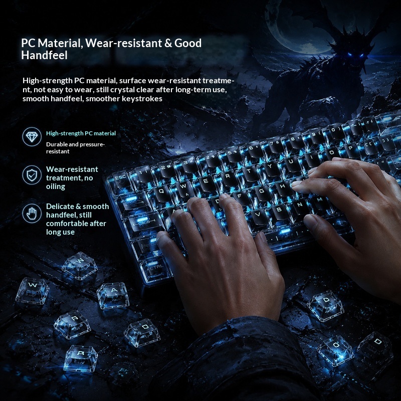 Touches de clavier rétroéclair - Gaming Accessories Aesthetic avis et prix